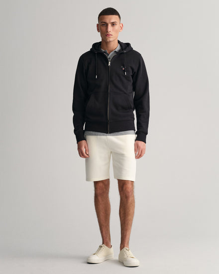 Bluza męska z kapturem regular fit czarna