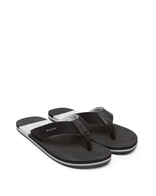 Klapki męskie czarne