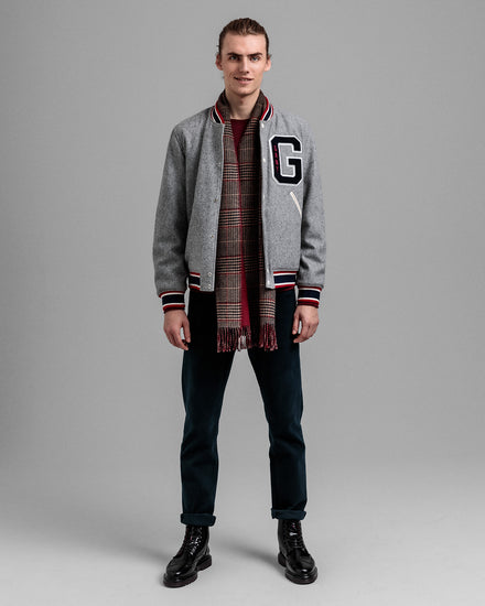 Kurtka męska zapinana na guziki z długim rękawem regular fit szara