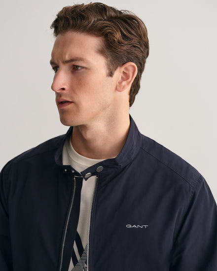 Kurtka męska z zamkiem regular fit granatowa