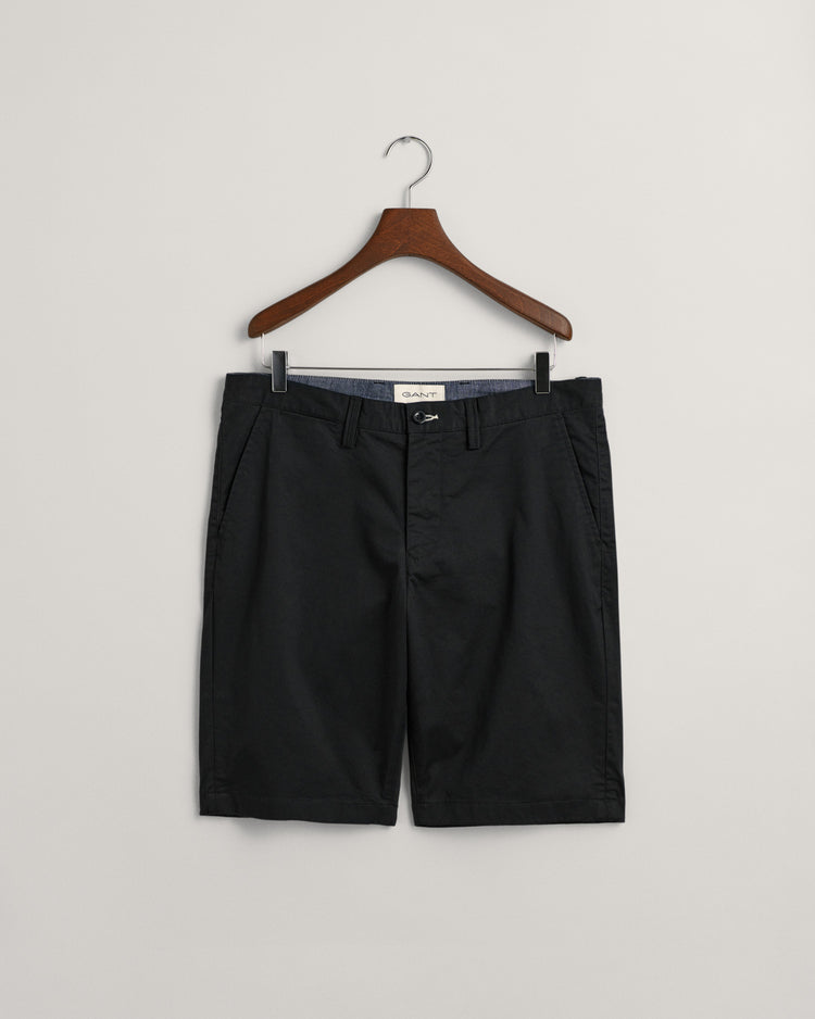 Szorty męskie relaxed fit czarne