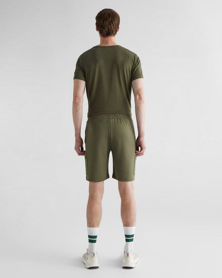 Szorty męskie regular fit zielone