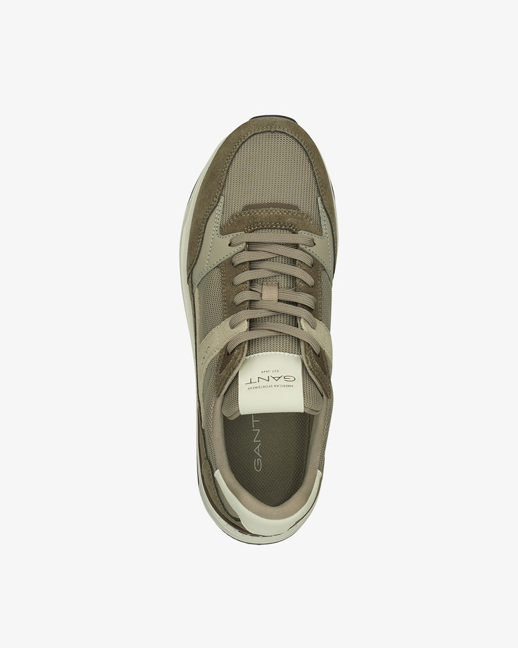 Buty sportowe męskie brązowe