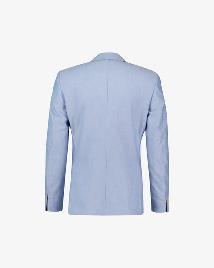 Kurtka męska slim fit niebieska