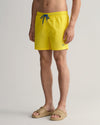 Szorty kąpielowe męskie classic fit żółte