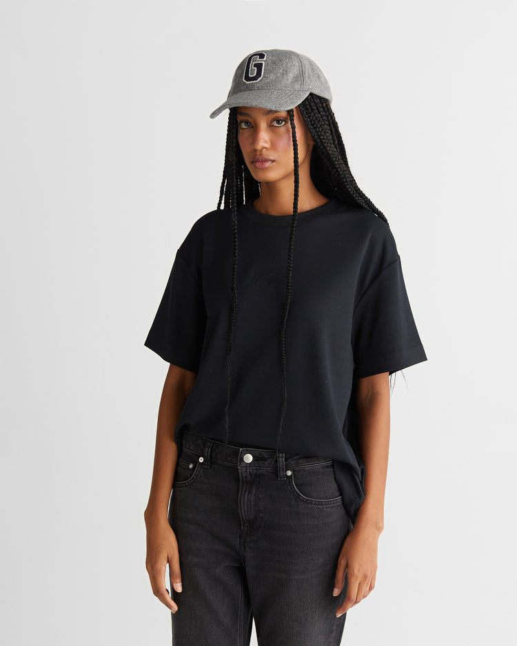 T-shirt z okrągłym dekoltem z logo