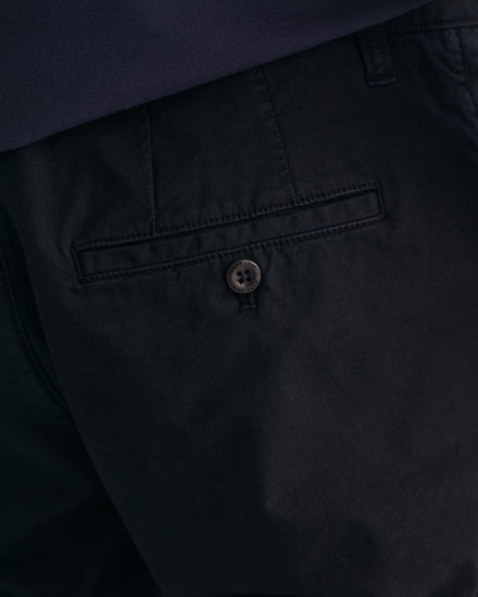 Polo męskie z krótkim rękawem slim fit granatowe