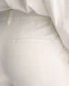 Spodnie damskie slim fit beżowe