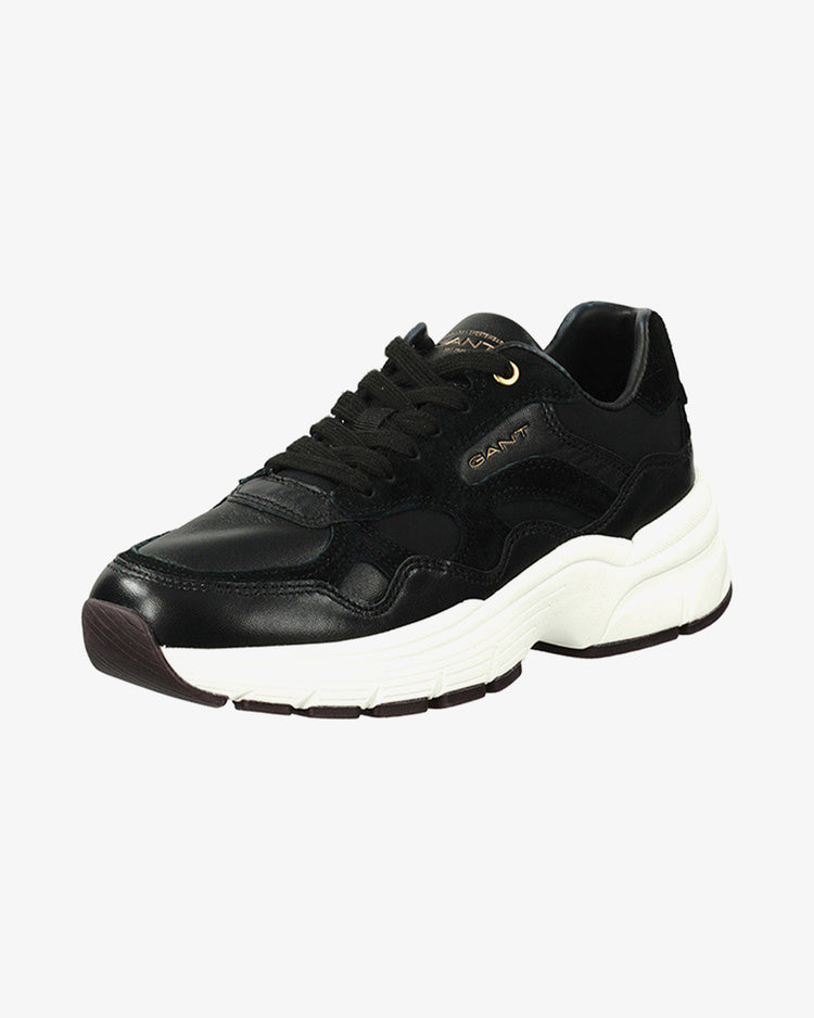 Buty sportowe damskie z nadrukiem czarne