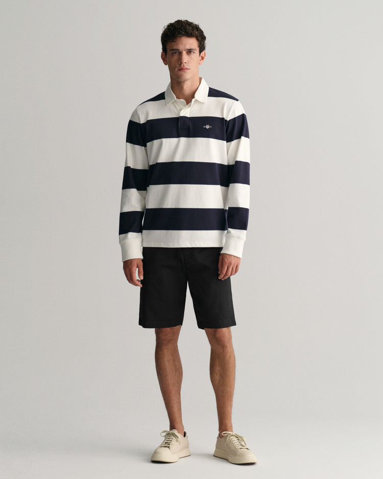 Szorty męskie relaxed fit czarne