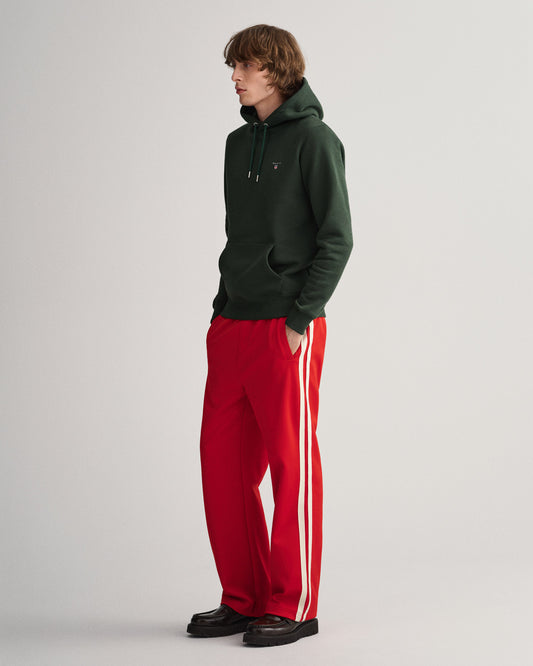Męska zielona bluza z kapturem regular fit
