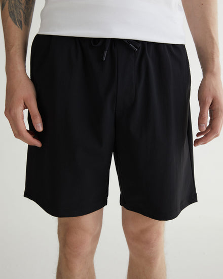 Szorty męskie regular fit czarne