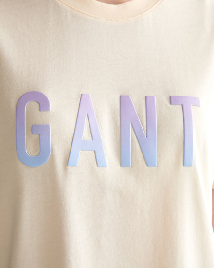 Techniczna koszulka graficzna cropped