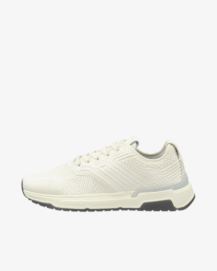 Buty sportowe męskie z nadrukiem białe