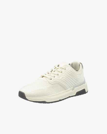 Buty sportowe męskie z nadrukiem białe