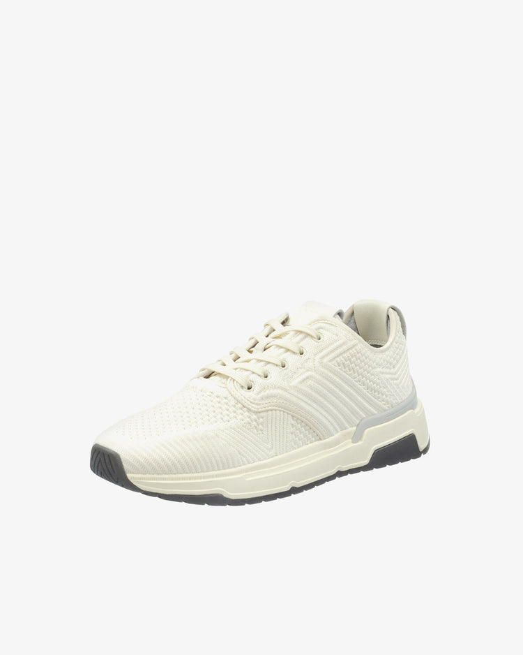 Buty sportowe męskie z nadrukiem białe