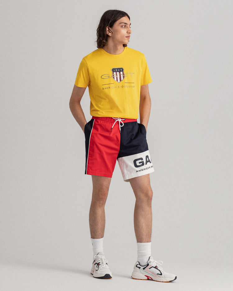 Męski T-shirt z nadrukiem