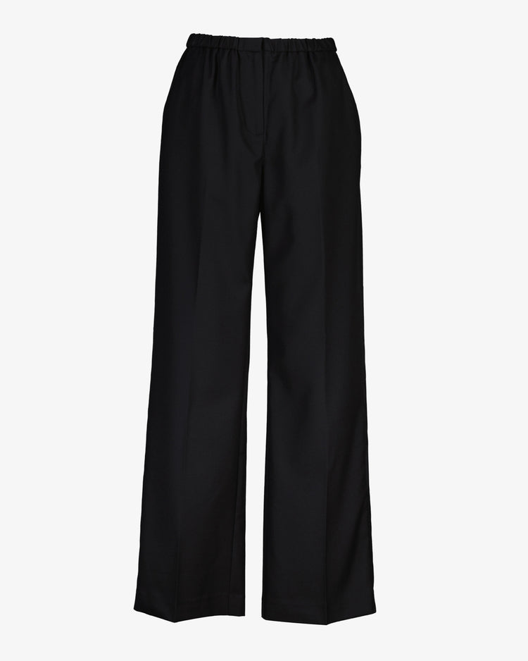 Spodnie damskie relaxed fit czarne