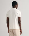 Koszulka polo męska z nadrukiem z krótkim rękawem slim fit