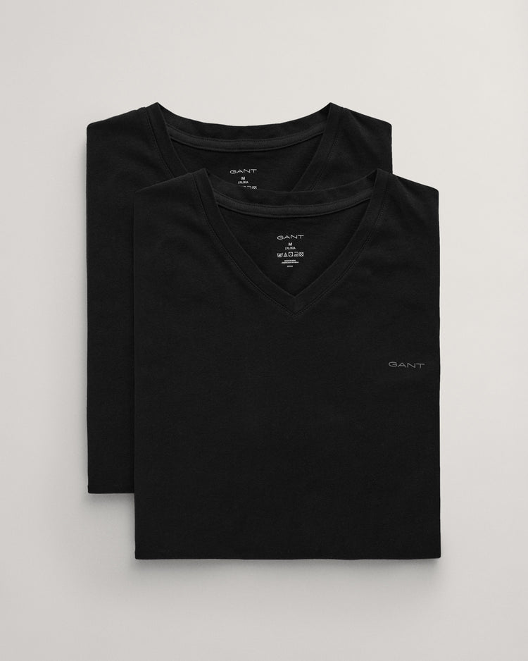 2-pak T-shirtów z dekoltem w kształcie litery V