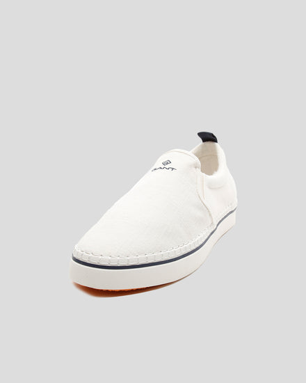 Męskie białe sneakersy