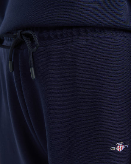 Spodnie dresowe damskie regular fit granatowe