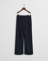 Spodnie damskie relaxed fit granatowe
