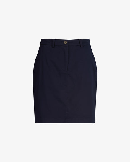 Spódnica damska regular fit niebieska