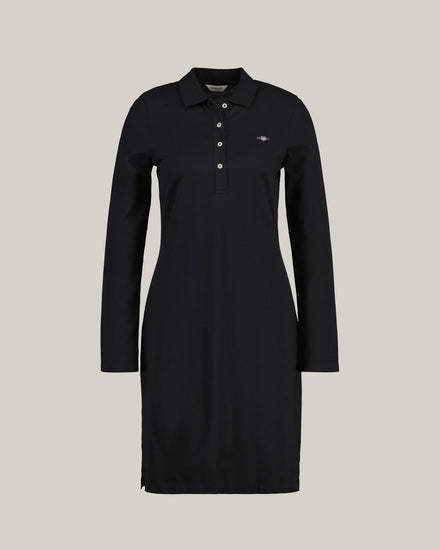 Sukienka z piki z długimi rękawami