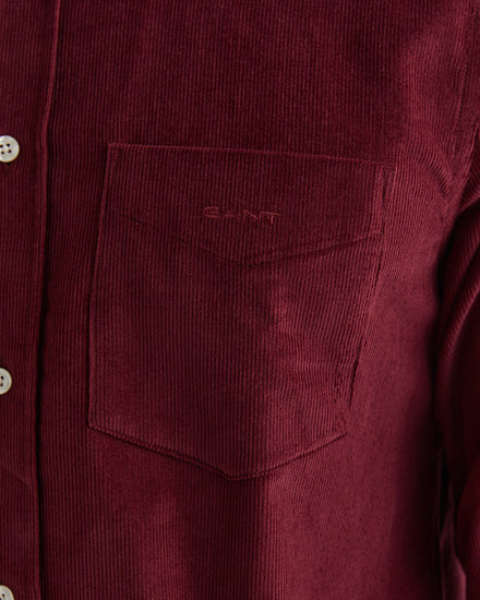 Koszula sztruksowa regular fit