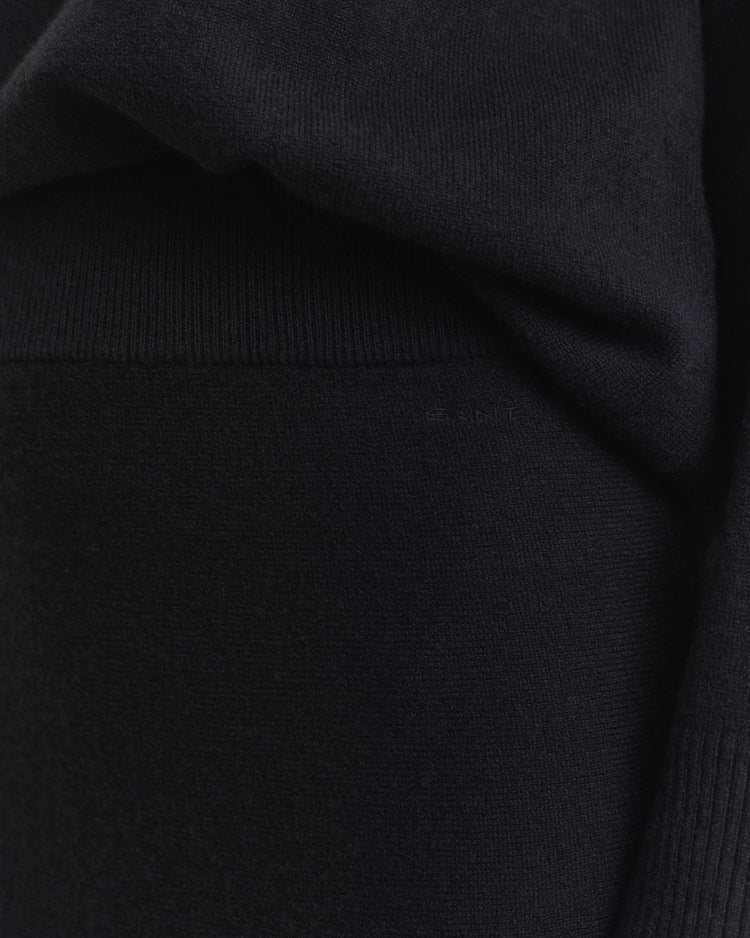 Spódnica damska regular fit czarna