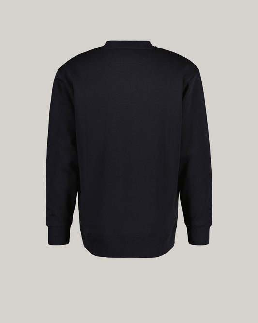 Bluza z okrągłym dekoltem i nadrukiem Crest