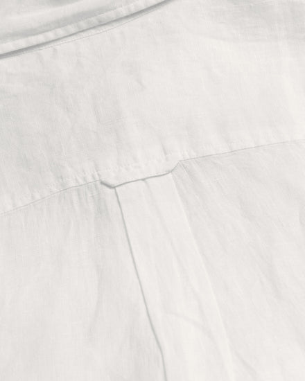 Koszula z lnianej tkaniny chambray regular fit