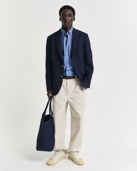 Koszula męska z długim rękawem regular fit niebieska