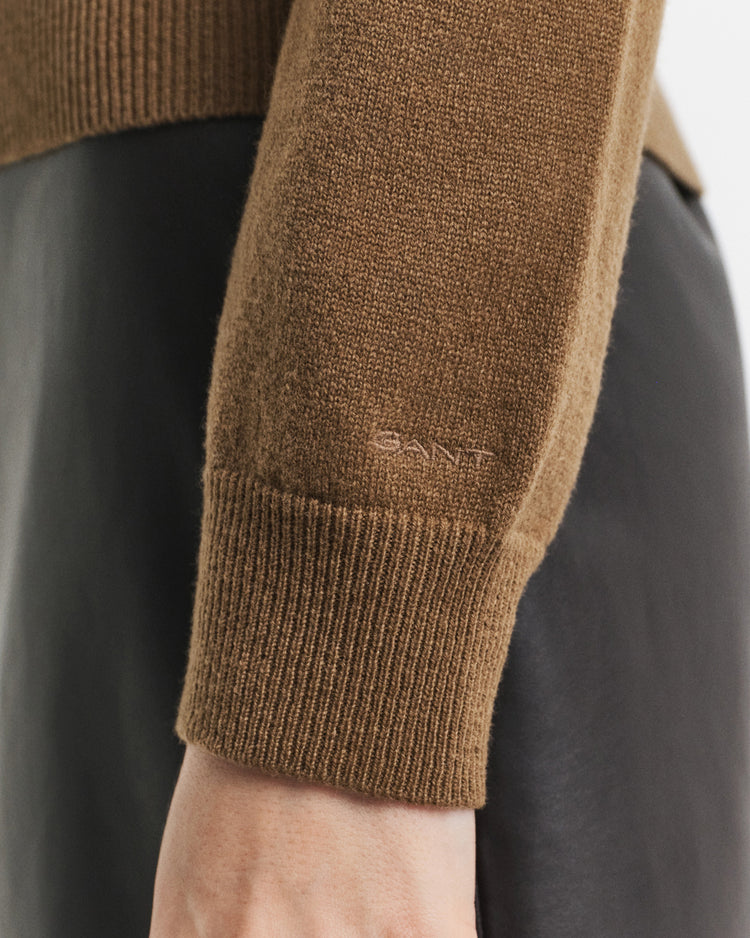 Rugger z bardzo cienkiej wełny jagnięcej