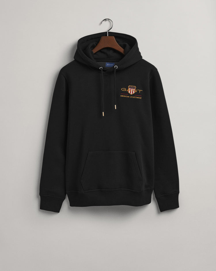 Bluza męska z kapturem z nadrukiem z długim rękawem regular fit