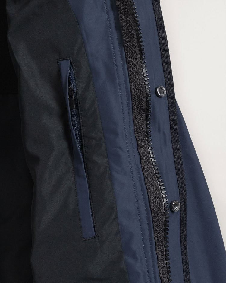 Kurtka męska z długim rękawem i klasycznym kołnierzem