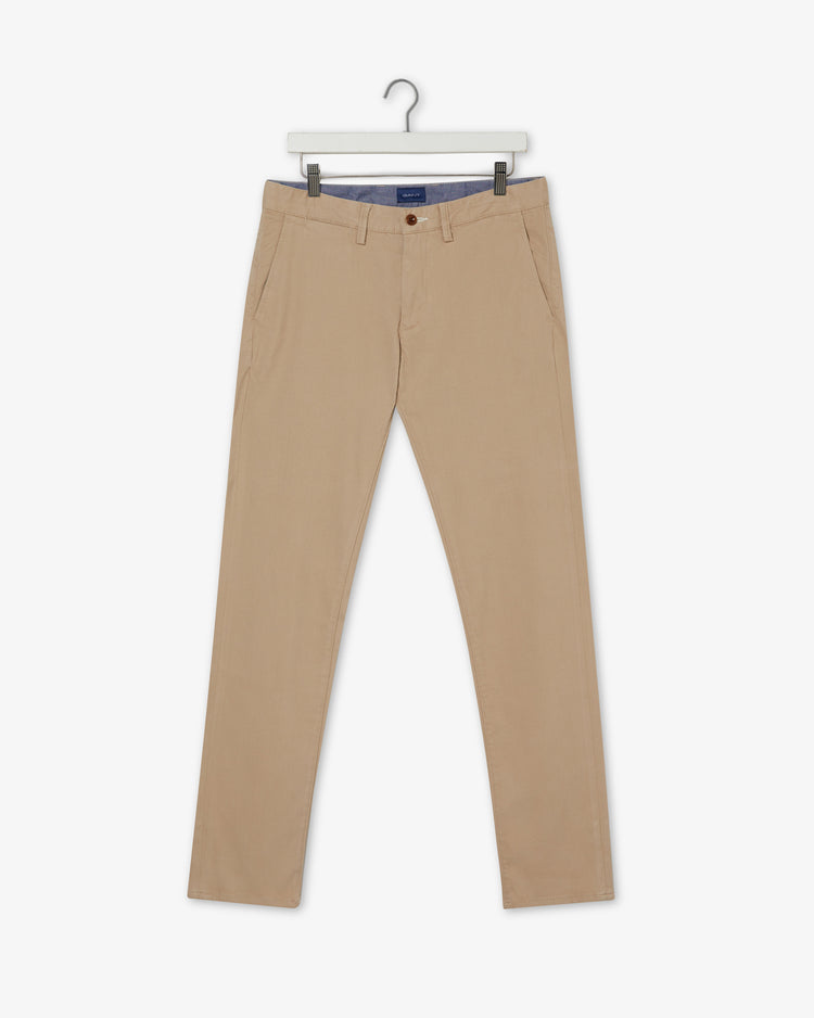 Spodnie męskie regular fit beżowe