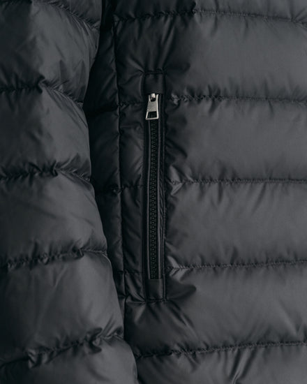 Kurtki męskie z kołnierzem ze stójką regular fit czarne