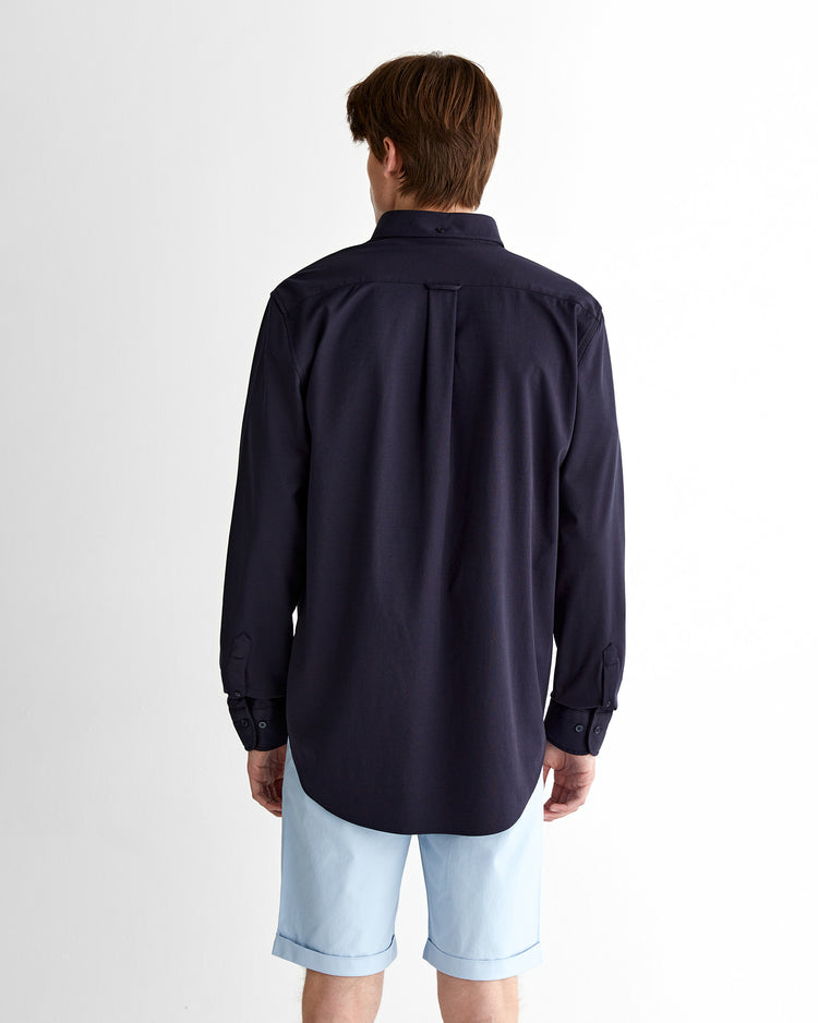 Granatowa koszula męska regular fit