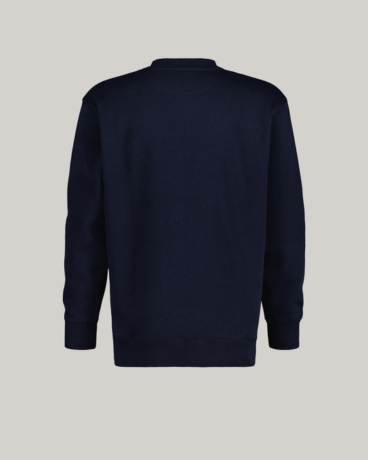 Bluza z okrągłym dekoltem i nadrukiem Crest