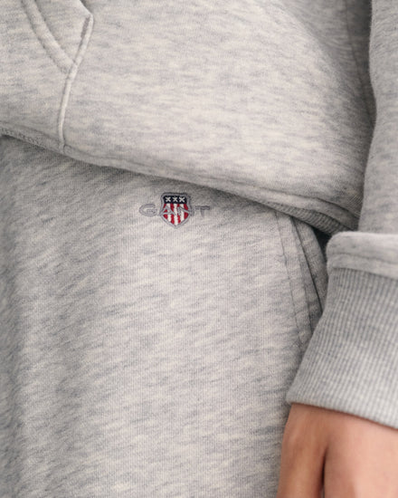 Spodnie dresowe damskie relaxed fit szare