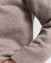 Sweter damski z okrągłym kołnierzykiem z długim rękawem relaxed fit