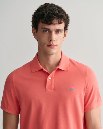 Koszulka polo regular fit z piki