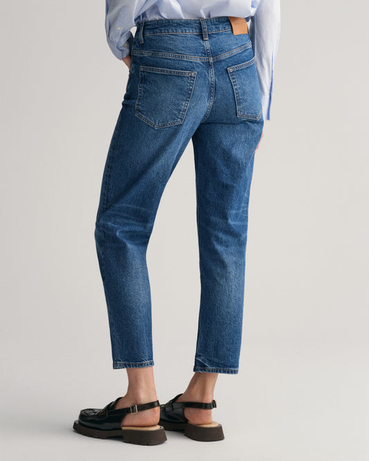 Niebieskie jeansy slim fit