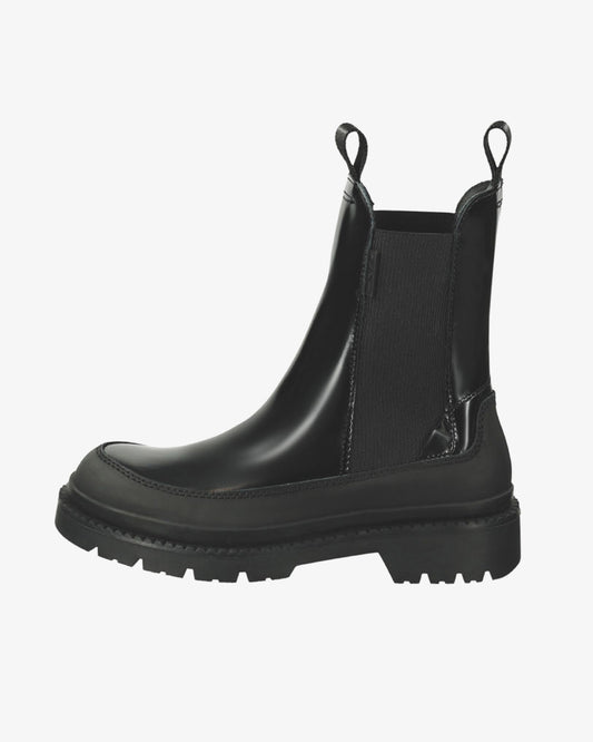 Buty zimowe damskie czarne