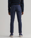 Spodnie jeansowe męskie extra slim fit granatowe