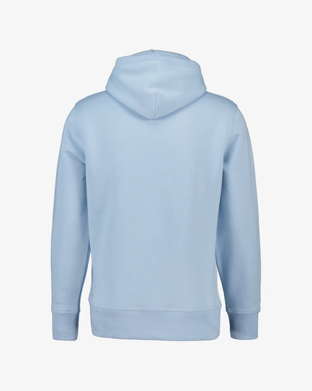Męska niebieska bluza z kapturem