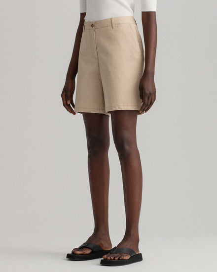 Szorty damskie o wąskim kroju