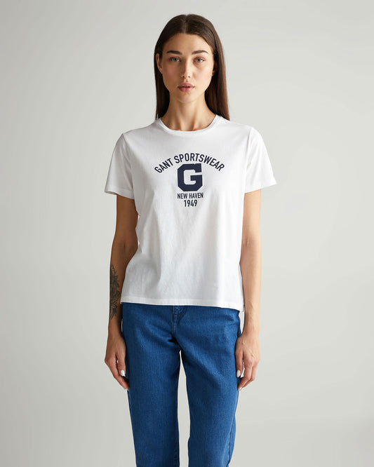 Sportowy T-shirt z logo